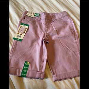 Vigoss Girls Stretch Twill Shorts NWT